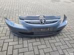 Peugeot 307 2001 - 2005 voorbumper met sproeiers kleur EZW, Auto-onderdelen, Gebruikt, Voor, Ophalen of Verzenden, Bumper