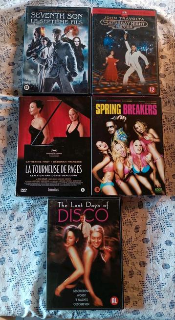 5 x dvd's, vaste prijs 2,00 eur / stuk beschikbaar voor biedingen