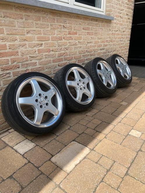 Originele Mercedes AMG velgen breedset 17” styling 3, Auto-onderdelen, Banden en Velgen, Velg(en), Zomerbanden, 17 inch, 215 mm