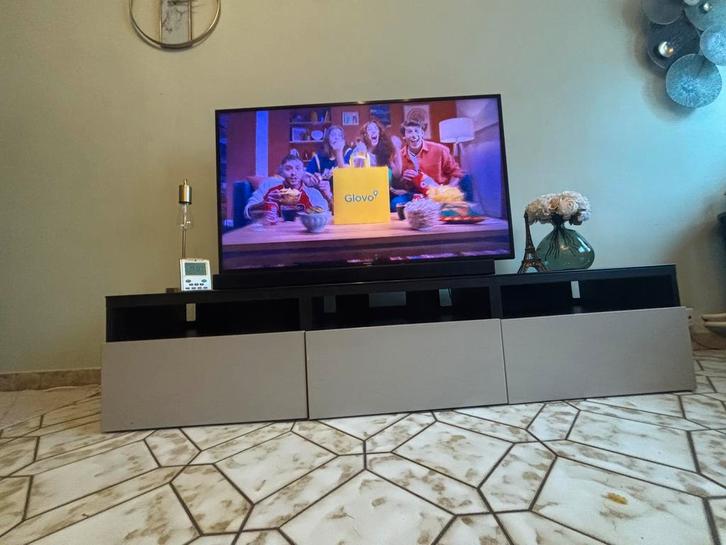 Meuble tv & buffet etat parfait, Huis en Inrichting, Kasten |Televisiemeubels, Zo goed als nieuw, Glas, Ophalen