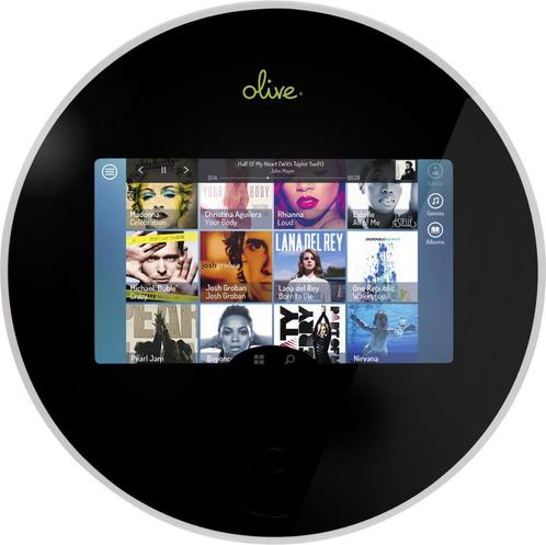 Olive ONE - Muziekserver en streamer met touchscreen, Wi-FI, Audio, Tv en Foto, Mediaspelers, Zo goed als nieuw, 500 tot 1500 GB