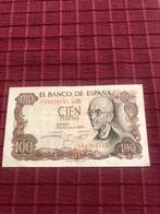 Biljet van 100 peseta - 1970, Postzegels en Munten, Munten | België, Ophalen of Verzenden