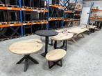 eettafel | eiken tafelblad | tafel ovaal | eet tafel ovaal, Huis en Inrichting, Tafels | Eettafels, Ophalen, Ovaal, Eikenhout