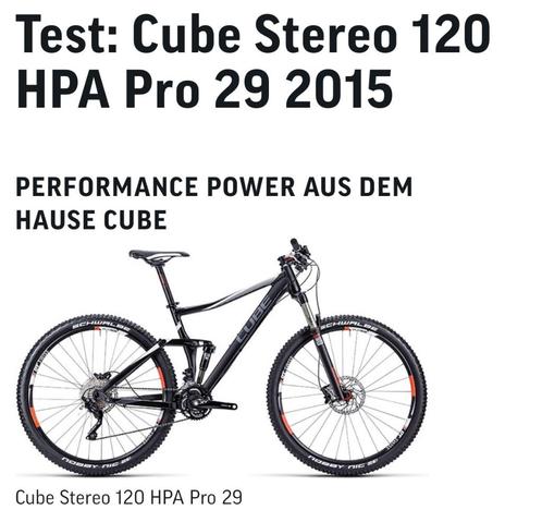 Cube stereo 29er frame (zonder voorvork), Fietsen en Brommers, Fietsen | Mountainbikes en ATB, Zo goed als nieuw, Heren, Overige merken