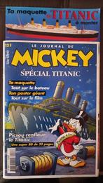 Mickey journal 2417 Spécial Titanic 1998, Collections, 1980 à nos jours, Enlèvement ou Envoi, Journal