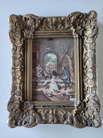 JAN STEEN in gesneden kader beschikbaar voor biedingen