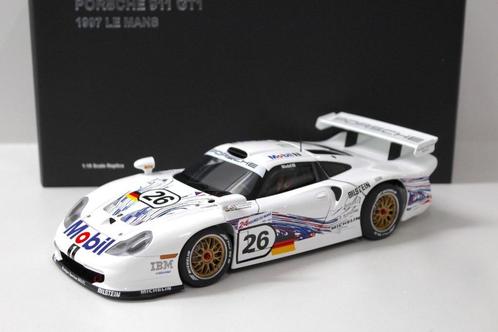 Porsche 911 GT1 N 26, 24h Le Mans 1997 AUTOart 1/18 Neuve, Hobby & Loisirs créatifs, Voitures miniatures | 1:18, Neuf, Voiture