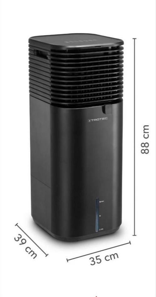 Trotec ventilator/ luchtbevochtiger PAE 50 - 20L, Elektronische apparatuur, Ventilatoren, Gebruikt, Torenventilator, Ventilator met afstandsbediening