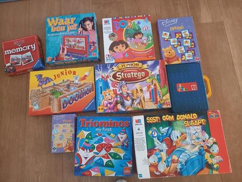 Groot pakket spelletjes Scrabble, Triominos Monopoly Yahtzee, Kinderen en Baby's, Speelgoed | Educatief en Creatief, Ophalen