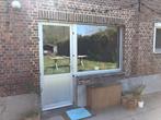 Aluminium buitenschrijnwerk, Doe-het-zelf en Bouw, Ophalen, Gebruikt, Deurkozijn, 225 cm of meer