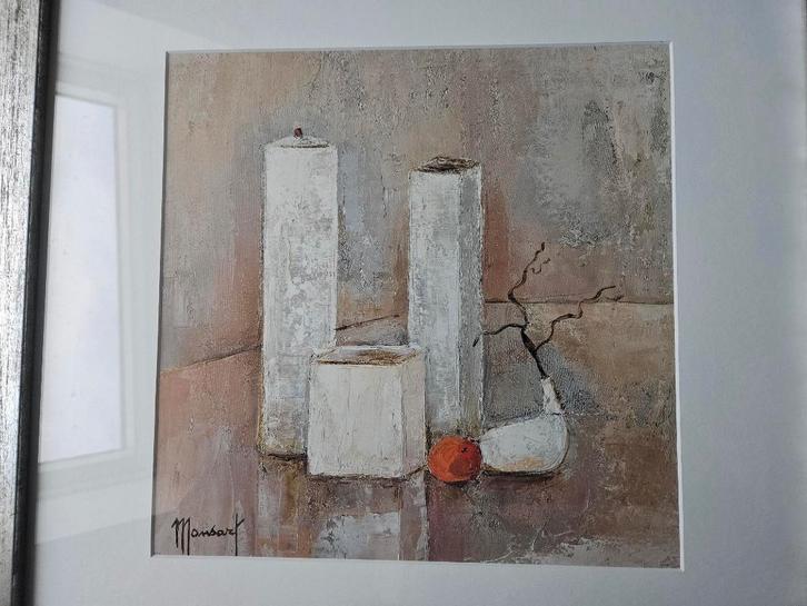 Schilderij:  Modern Stilleven van Mansart, Antiek en Kunst, Kunst | Schilderijen | Klassiek, Ophalen of Verzenden