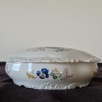 Limoges - porseleinen bonbonnière met bloemenmotief, Antiek en Kunst, Antiek | Porselein, Ophalen of Verzenden