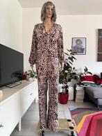 Sexy leopard print jumpsuit (size S/M), Kleding | Dames, Jumpsuits, Maat 38/40 (M), Bruin, Ophalen of Verzenden, Gedragen