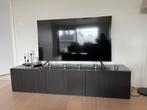 IKEA Besta TV meubel zwart, Met deur(en), 150 tot 200 cm, 25 tot 50 cm, Ophalen of Verzenden