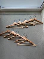 Lot de 10 porte-manteaux en bois Ikea, Enlèvement, Comme neuf