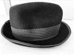 Wollen zwarte hoed te koop., Kleding | Dames, Hoeden en Petten, Hoed, Zo goed als nieuw, Ophalen
