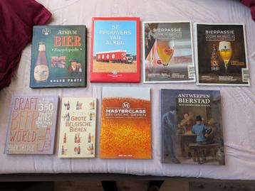 8 boeken / tijdschriften over bier  beschikbaar voor biedingen