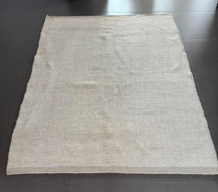 Mooi Sisal tapijt beige/crème-kleurig in goede staat, Huis en Inrichting, Stoffering | Tapijten en Vloerkleden, Gebruikt, 150 tot 200 cm