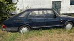 Saab 900 5 deurs coupe met spoiler, Autos, Saab, Achat, Boîte manuelle, Bleu, 5 portes