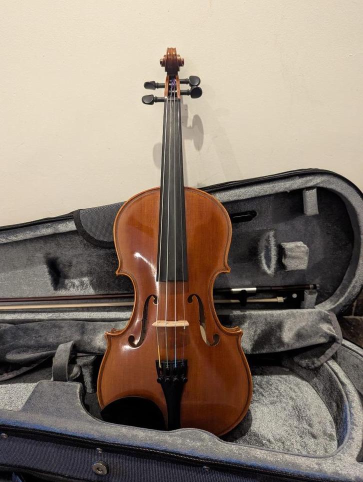 Yamaha V5 3/4 viool met koffer en strijkstok, Muziek en Instrumenten, Strijkinstrumenten | Violen en Altviolen, Zo goed als nieuw