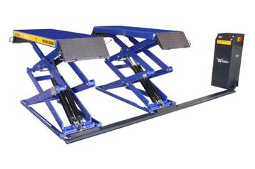 Dubbele schaarlift master-slave 3000kg 400V, Envoi