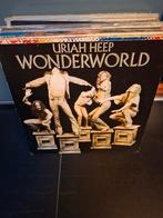 lp - uriah heep - wonderworld - vak 12, Ophalen of Verzenden, Gebruikt