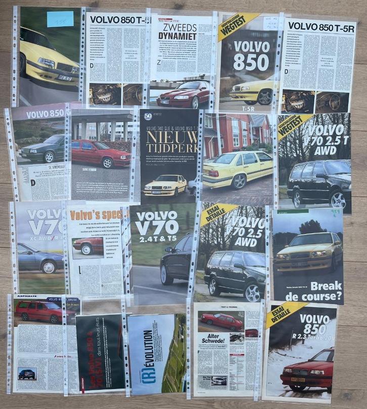 VOLVO 850 R - ARTIKELS, Boeken, Auto's | Folders en Tijdschriften, Volvo, Ophalen of Verzenden