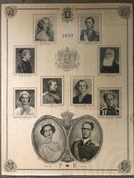 affiche de la famille royale belge en 1960, Collections, Enlèvement ou Envoi