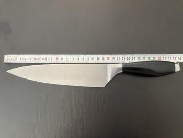 Koksmes 20cm, Enlèvement ou Envoi, Utilisé, Inox ou Chrome, Couverts en vrac