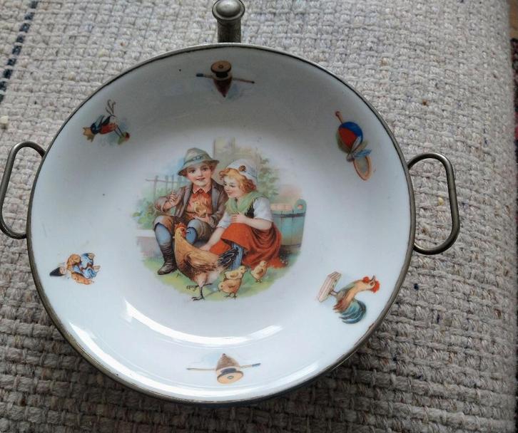 Antiek Warmwaterbord / Papbord - ca. 1920, Antiek en Kunst, Antiek | Gereedschap en Instrumenten, Ophalen of Verzenden