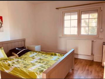 Bed 1m60 tweepersoons incl lattenbodem beschikbaar voor biedingen