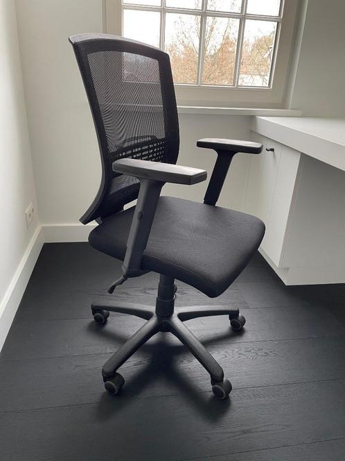 Bureaustoel, Huis en Inrichting, Bureaustoelen, Zo goed als nieuw, Bureaustoel, Zwart, Ophalen
