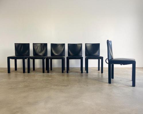 6x B&B Italia Stoel Arcadia Door Paolo Piva, Antiek en Kunst, Antiek | Meubels | Stoelen en Sofa's, Ophalen