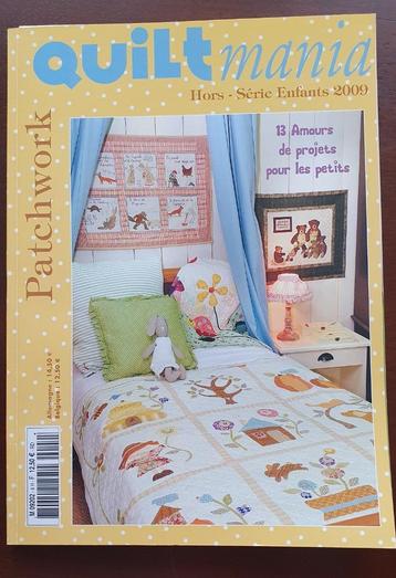 Quiltmania – patchwork kinderen 2009 – perfecte staat beschikbaar voor biedingen