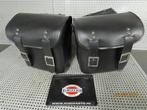 Set Saddlebags Zadeltassen Bags Custom L & R, Motoren, Ophalen of Verzenden, Gebruikt