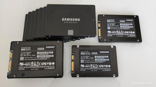 Samsung Evo 850 - SSD de 250 Go - Tous testés - Parfait état, Informatique & Logiciels, Disques durs, Comme neuf, SATA, Enlèvement ou Envoi