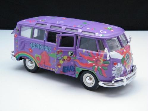 maquette de voiture Volkswagen T1 Samba Hippie bus — Maisto, Hobby & Loisirs créatifs, Voitures miniatures | 1:24, Neuf, Bus ou Camion