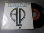 7" van Emerson, Lake and Palmer, CD & DVD, Vinyles Singles, Enlèvement ou Envoi, Single, Utilisé, 7 pouces