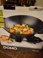 DOMO DO8708W WOK, Huis en Inrichting, Ophalen, Nieuw, Aluminium, Wok