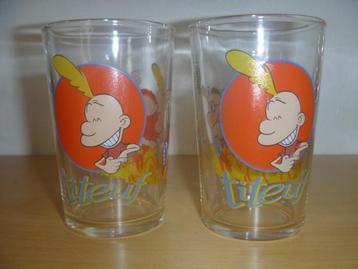 verres Titeuf, Enlèvement, Utilisé, Verre à eau