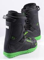 42 EU snowboardschoenen THIRTYTWO LASHED, black/green, Sport en Fitness, Snowboarden, Verzenden, Gebruikt, Schoenen