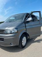 VW T5 dubbele cabine 5 zit TDI 140 pk, Auto's, Voorwielaandrijving, Euro 5, Stof, Zwart