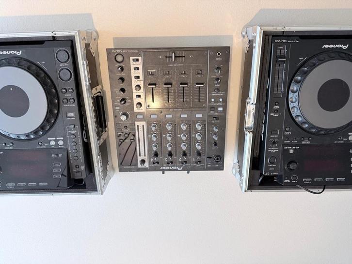2x Pioneer CDJ900 en Pioneer DJM750, Audio, Tv en Foto, Cd-spelers, Gebruikt, Pioneer, Ophalen