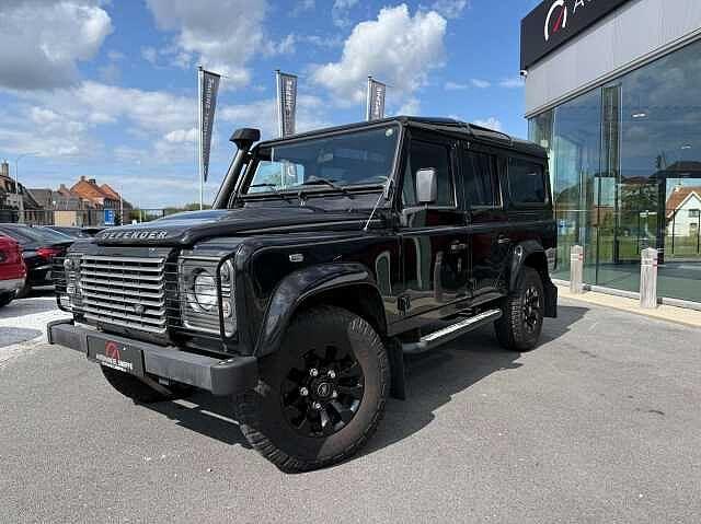 Land Rover Defender 110 DPF Crew Cab E, Auto's, Land Rover, Bedrijf, 4x4, ABS, Airconditioning, Bluetooth, Lichtmetalen velgen