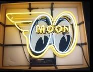Moon Eyes neon & veel andere leuke USA garage showroom neons, Verzamelen, Merken en Reclamevoorwerpen, Nieuw, Lichtbak of (neon) lamp