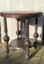 Ronde tafel hout, Ophalen