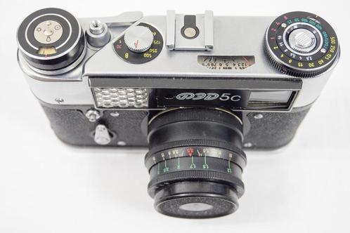 [Mint] Vintage USSR FED 5-C rangefinder & Industar N-61 L/D, Audio, Tv en Foto, Fotocamera's Analoog, Gebruikt, Overige Merken