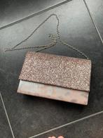 Roze clutch met glitters van Veritas, Handtassen en Accessoires, Tassen | Damestassen, Ophalen of Verzenden, Zo goed als nieuw