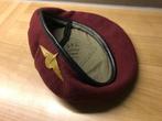 Para Cdo rode muts, Ophalen of Verzenden, Landmacht, Helm of Baret