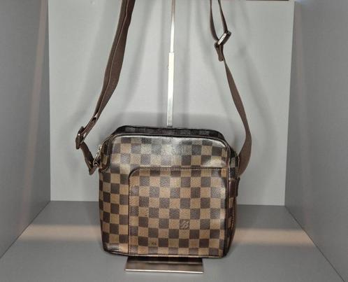 Louis Vuitton Olav premier Damier Ebène, Handtassen en Accessoires, Tassen | Damestassen, Gebruikt, Handtas, Bruin, Verzenden